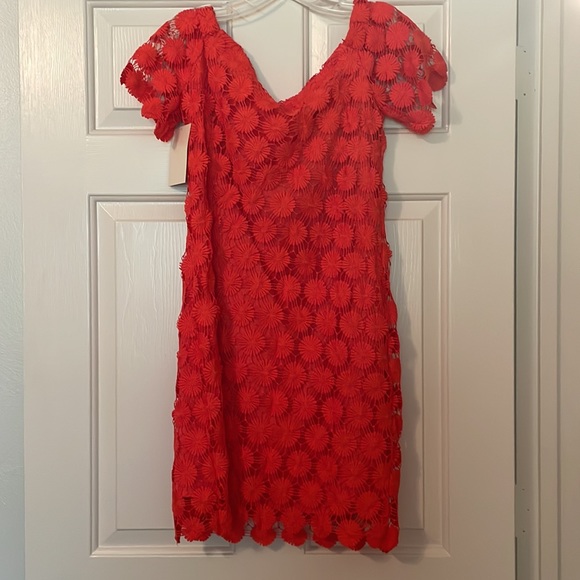 Trina Turk orange lace dress - Picture 4 of 4